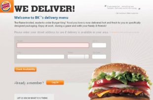 Get A Burger King Meal Delivered To Your Door