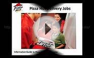 Pizza Hut Delivery Jobs